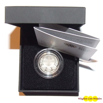 2010 £1 Silver Proof Coin - London - Click Image to Close